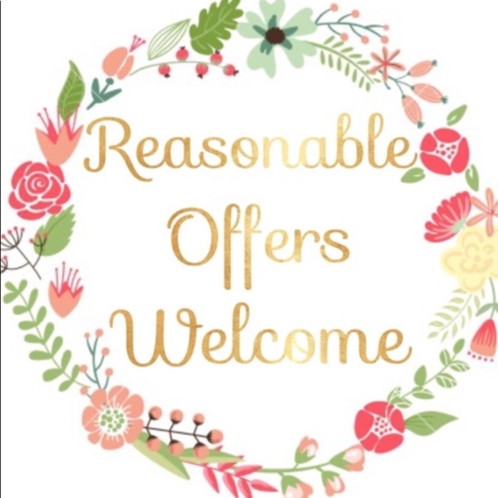Reasonable offers accepted!